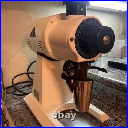 Mahlkonig Ek-43s White Almost Brand New Calibrated Latest Model