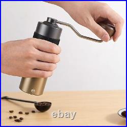 Manual Coffee Grinder Burr Mill Compact Quiet Grinding Espresso Office Camping