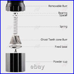 Manual Coffee Grinder Hand Grinder With 48mm Conical Burr Stainless Steel Burr