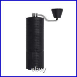 Manual Coffee Grinder Portable Adjustable Stainless Steel Burr for Kitchen