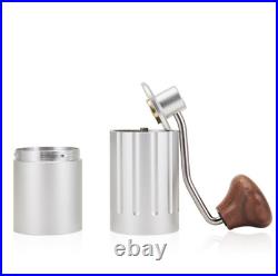 Manual Coffee Grinder Silver aluminum alloy Capacity 35g 5.7INCH / 14.7 CM