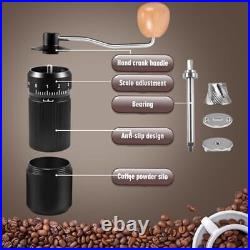 Manual Coffee Grinders, 6-Star Handheld Coffee Grinder 25 Gram Capacity with