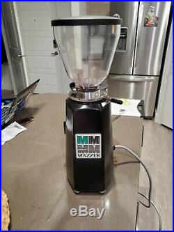 Mazzer Luigi MINI Manual Commercial Coffee Grinder with Doser, fresh burrs