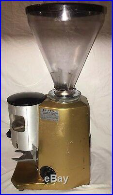 Mazzer Mestre Coffee Burr Grinder Hopper Commercial Espresso + 2 Portafilters