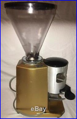Mazzer Mestre Coffee Burr Grinder Hopper Commercial Espresso + 2 Portafilters