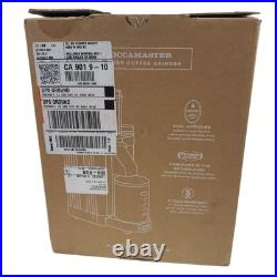 Moccamaster by Technivorm KM5 Burr Grinder Matte Black 49521 NIB No Grounds Jar