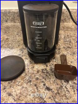 Moccamaster by Technivorm KM5 Burr Grinder Matte Black SN 3571 In EXCELLENT COND