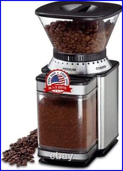 Molinillo Eléctrico Profesional Café Espresso Moler Molino Automático de Fres US