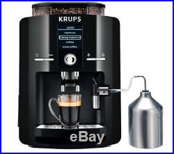 NEW KRUPS EA8250 Fully Auto Espresso Machine, Burr Grinder + BONUS Auto Frother