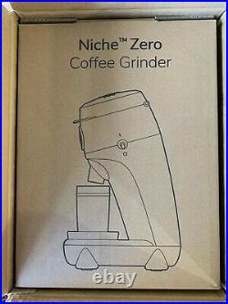 NEW Niche Zero Coffee / Espresso Grinder Black US 110v