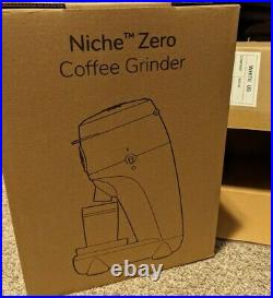 NEW Niche Zero Coffee / Espresso Grinder White US 110v BRAND NEW IN BOX