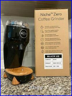 NEW Niche Zero Coffee & Espresso Grinder by Niche Coffee in Black US 110V
