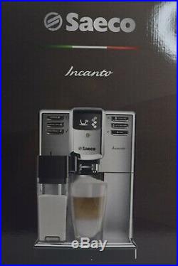 NEW Saeco Incanto Super Automatic Espresso Machine Stainless Steel HD8917 48