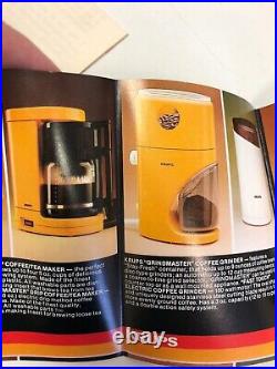 NIB Vtg New NOS Krups 223 Coffina Super Coffee Grinder ReTrO GRINDMASTER Germany
