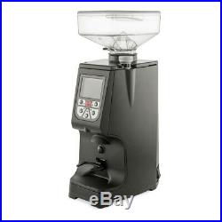 New Eureka Atom Commercial Grade Coffee Grinder Matte Black with Silent Technology