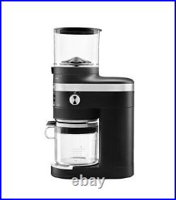 New In Box KitchenAid Burr Coffee Grinder with Dose Control Black Matte $199