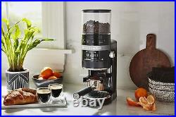 New KitchenAid KCG8433OB Burr Coffee Grinder, 10 oz, Onyx Black