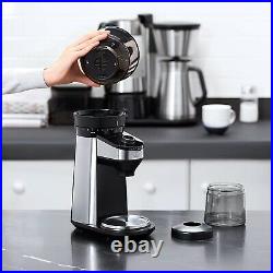 New OXO On Barista Brain Conical Burr Coffee Grinder with Integrated Scale