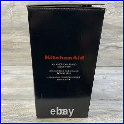 New Open Box KitchenAid KCG8433ER Empire Red Burr Coffee Grinder, 10 oz