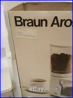 New VTG Braun KMM 20 Burr Coffee Grinder Type 4045 Made In Germany