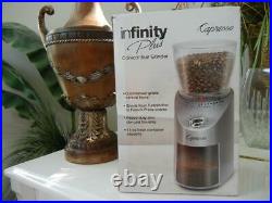 Nib Capresso Infinity Plus Stainless Steel Conical Burr Coffee Grinder 575.05