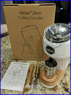 Niche Zero Coffee Grinder US White