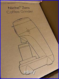 Niche Zero, Coffee grinder in Black UK plug New sealed BNIB Free P&P Great price