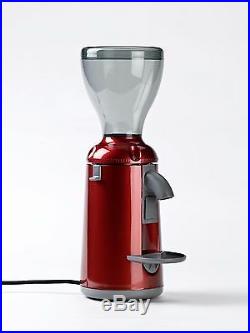 Nuova Simonelli Grinta Italian Coffee Espresso Grinder 50mm Flat Burrs Red 110V