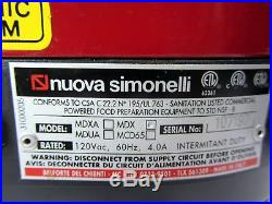 Nuova Simonelli MDX Commercial Espresso Coffee Red Professional Burr Grinder