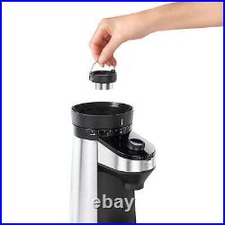 OXO 8710200 Burr Coffee Grinder with built in scale- Silver
