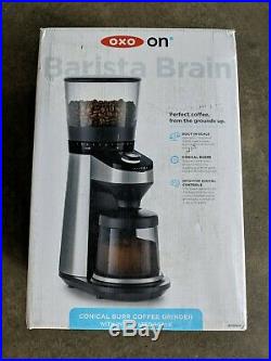 OXO BREW Conical Burr Coffee Grinder with Integrated Scale