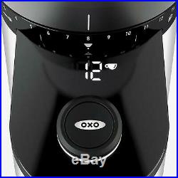 OXO BREW Conical Burr Coffee Grinder with Integrated Scale