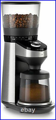 OXO BREW Stainless Steel Conical Burr Coffee Grinder with Integrated Scale NEW