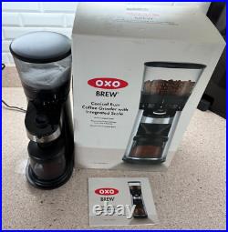 OXO Brew Conical Burr Coffee Grinder (Model 8710200) withIntegrated Scale