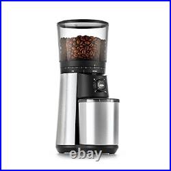 OXO Brew Conical Burr Coffee Grinder, Silver