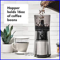 OXO Brew Conical Burr Coffee Grinder, Silver