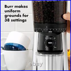 OXO Brew Conical Burr Coffee Grinder, Silver
