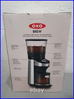 OXO Brew Conical Burr Coffee Grinder with Integrated Scale New OXO Brew Conical Burr Coffee Grinder with Integrated Scale New