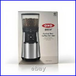 OXO Conical Burr Coffee Grinder 16oz Stainless Steel