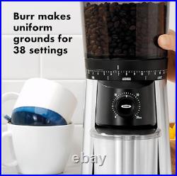 OXO Conical Burr Coffee Grinder 16oz Stainless Steel NEW