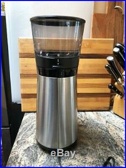 OXO On Barista Brain Conical Burr Coffee Grinder with Integrated Scale FREE SHIP