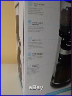 OXO on Barista Brain, Conical Burr Coffee Grinder with Scale 8710200 Brand New