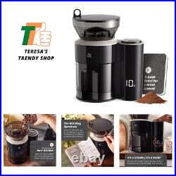 Onyx Black Burr Coffee Grinder with Built-in Scale Precision Brewing Essential Onyx Black Burr Coffee Grinder with Built-in Scale Precision Brewing Essential