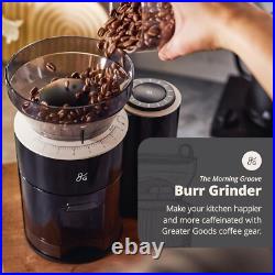 Onyx Black Burr Coffee Grinder with Built-in Scale Precision Brewing Essential Onyx Black Burr Coffee Grinder with Built-in Scale Precision Brewing Essential