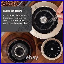 Onyx Black Burr Coffee Grinder with Built-in Scale Precision Brewing Essential Onyx Black Burr Coffee Grinder with Built-in Scale Precision Brewing Essential