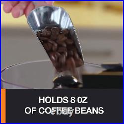PRECISION GRINDER Flat Burr Coffee for Drip Espresso Pour over Cold Brew KRUPS