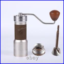 Portable Manual Coffee Grinder Burr Aluminum Alloy Mill Grinding Super Bearing