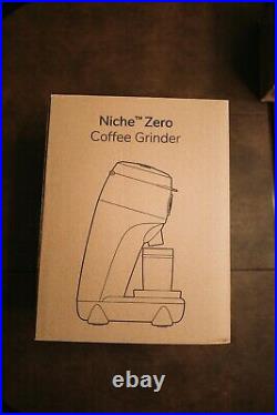 Pre Owned Niche Zero Coffee / Espresso Grinder Black US 120v