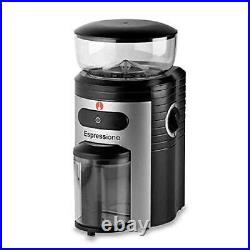 Professional Conical Burr Coffee Grinder Black/silver