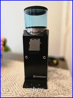 Rancilio Rocky Black Espresso Grinder Doserless Rocky Great Clean Condition Rancilio Rocky Black Espresso Grinder Doserless Rocky Great Clean Condition